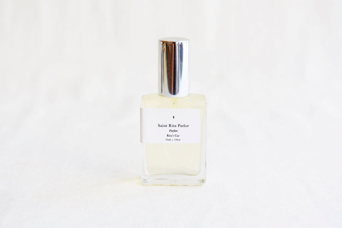 Saint Rita Parlor Rita's Car Parfum .5 fl oz. APORTA Shop