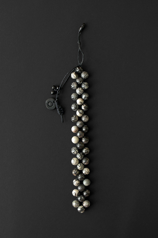 Black Picasso Jasper Talisman