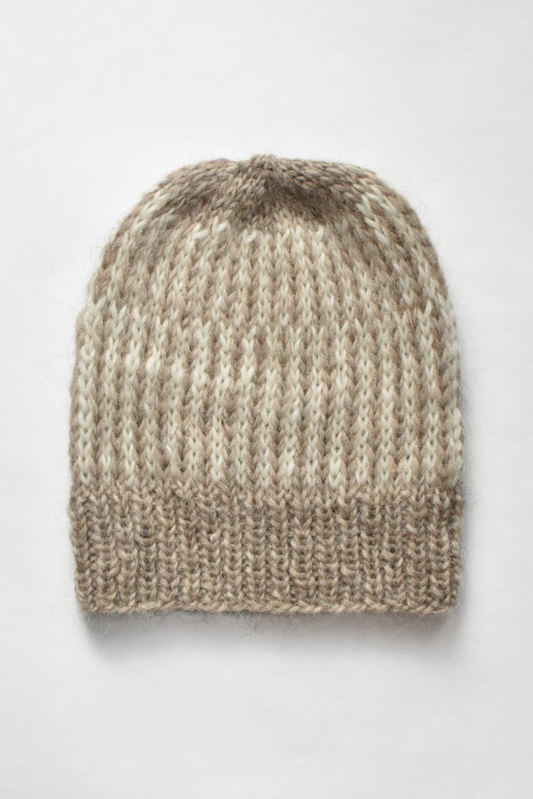 Edition No. 11  / Stripe Icelandic Plötulopi Beanie