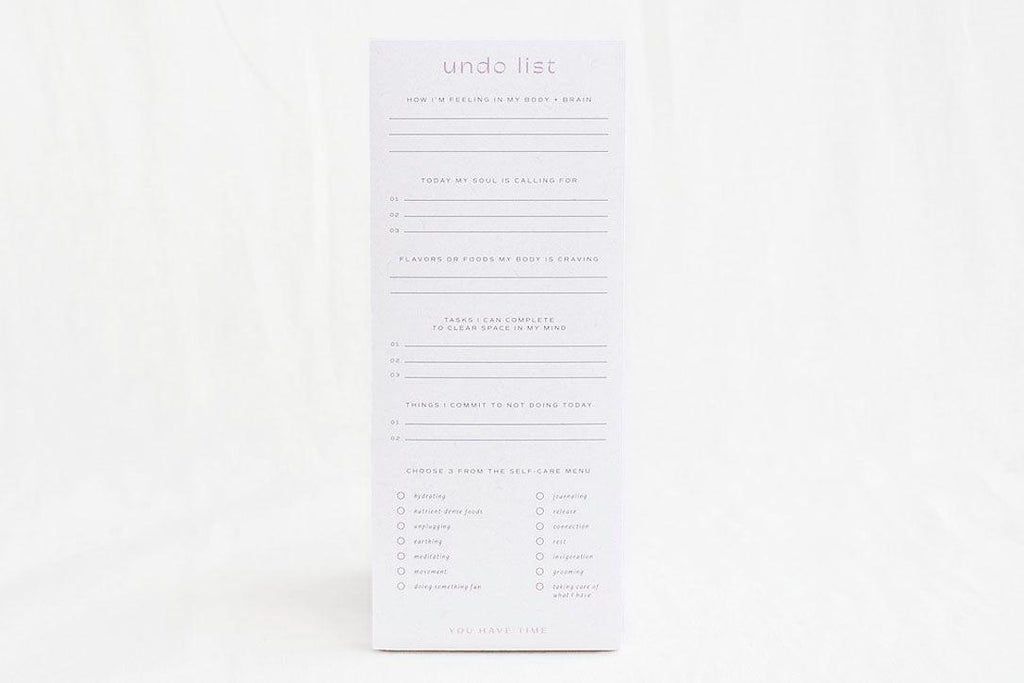 Undo List - APORTA Shop