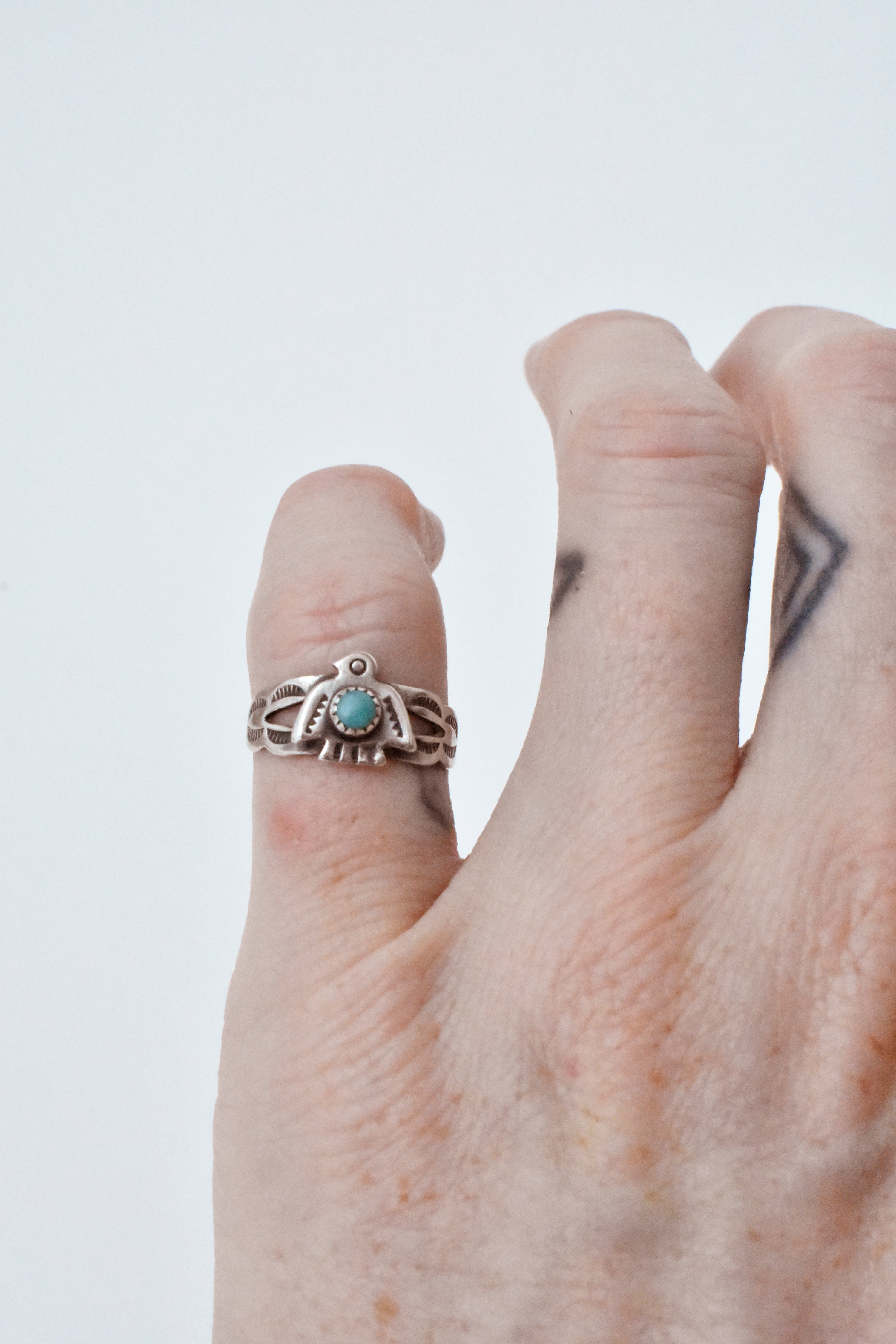 Vintage thunderbird ring outlet