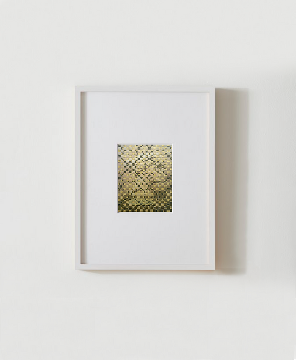 Impossible Objects:  Vintage Weaving Draft x Classical Greco-Roman Bust