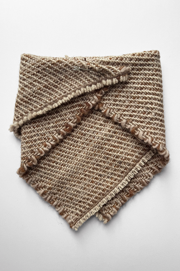 The Worker Bandana Scarf In Taupe