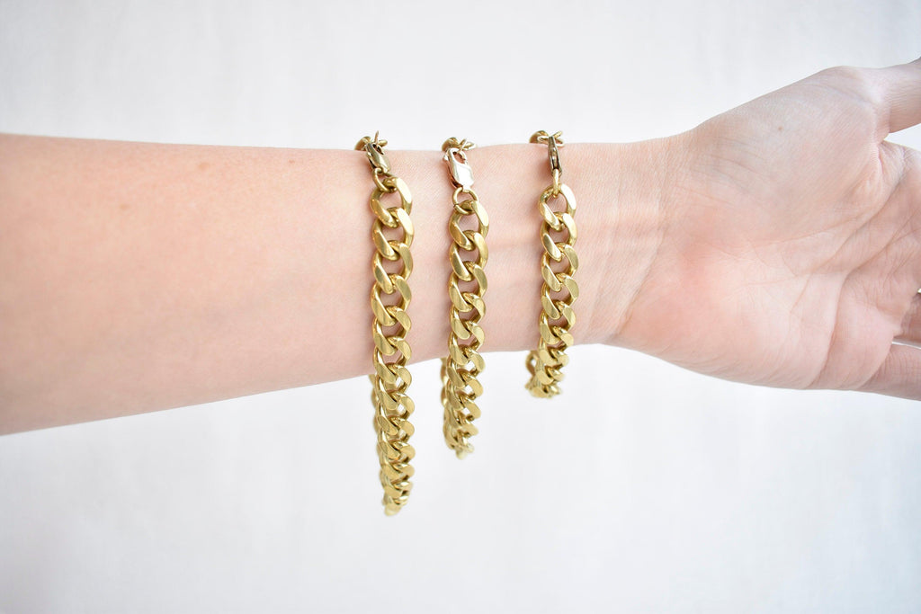 Brass Chain Bracelet - APORTA Shop
